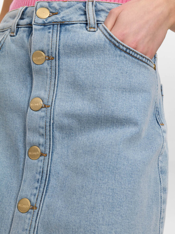 Numph - NUToronto Skirt light denim