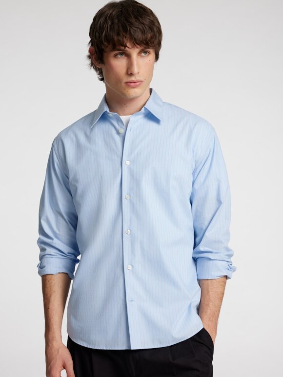 Selected - SLHRELAXBEN STRIPE LS SHIRT