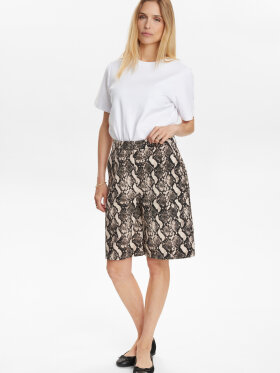 Numph - NUVita Shorts Snake Gray morn