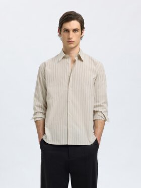 Selected - SLHRELAXBEN STRIPE LS SHIRT