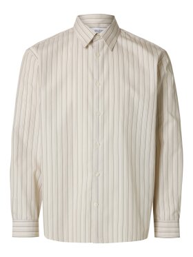 Selected - SLHRELAXBEN STRIPE LS SHIRT Selected - SLHRELAXBEN STRIPE LS SHIRT