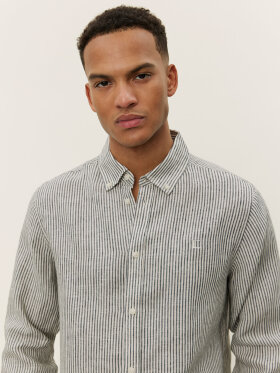 Les Deux - Konrad Stripe Linen Shirt