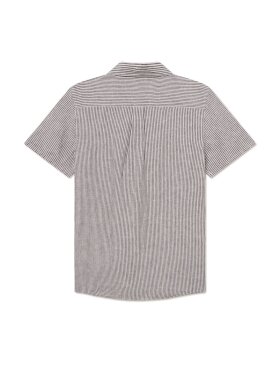 Les Deux - Konrad Stripe Linnen ss Shirt