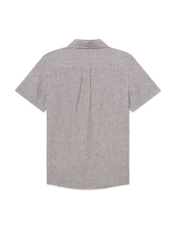 Les Deux - Konrad Stripe Linnen ss Shirt