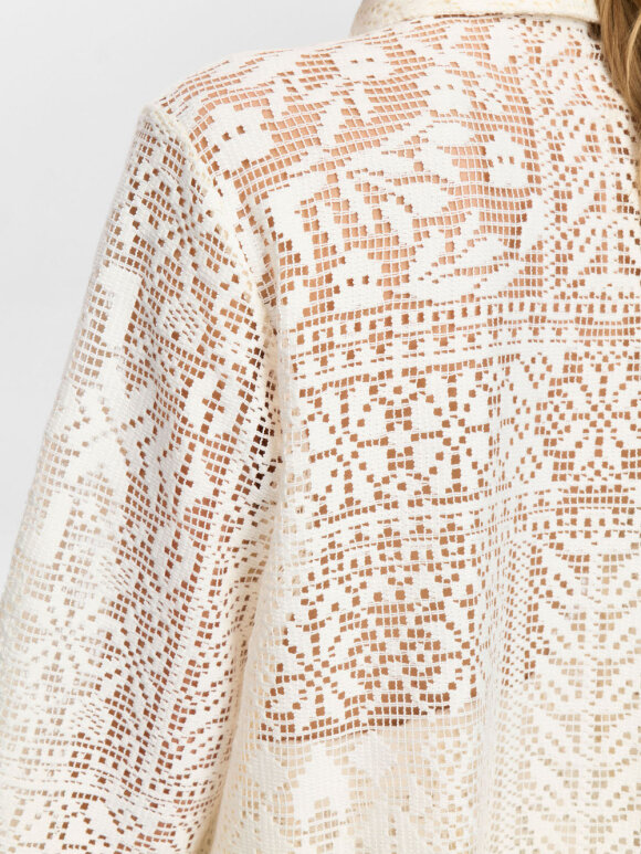 Numph - NUWicki Shirt  Cloud dancer