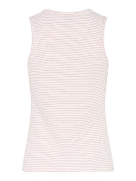 La Rouge - Lotte Singlet Sand/Rose Stripe