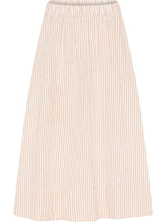La Rouge - Lou Skirt dark sand stripe