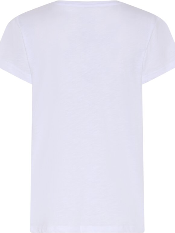 La Rouge - Sille T-shirt Logo Dove white