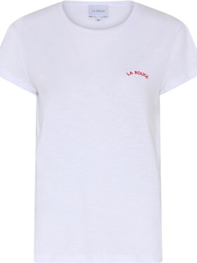 La Rouge - Sille T-shirt Logo Dove white