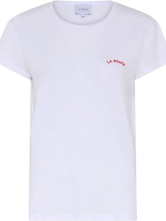 La Rouge - Sille T-shirt Logo Dove white