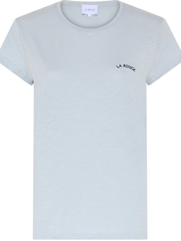 La Rouge - Sille T-shirt Logo Dove blue