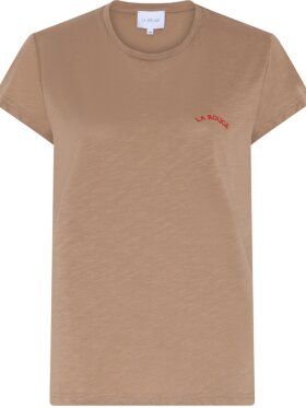 La Rouge - Sille T-shirt Logo Brown