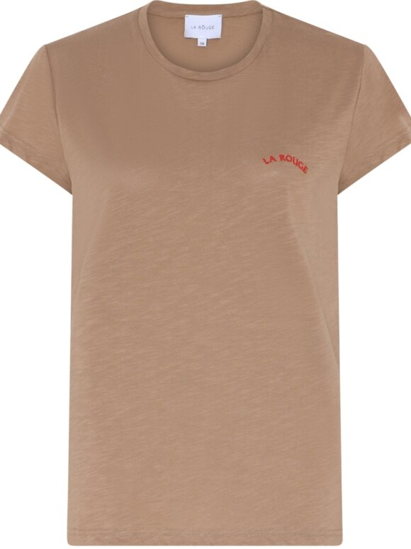 La Rouge - Sille T-shirt Logo Brown