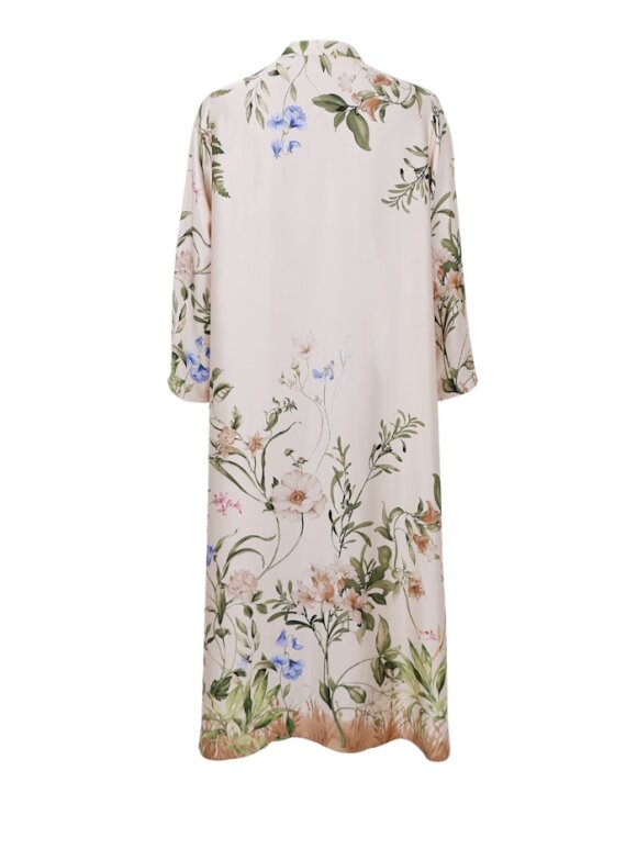 Black Colour - BCZennia Flower Dress Champagn