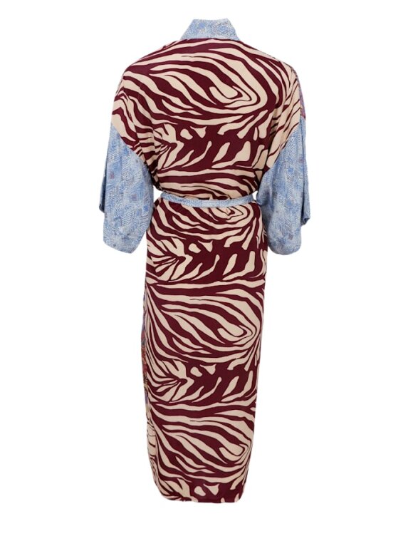 Black Colour - BCLuna Multi Kimono long Royal