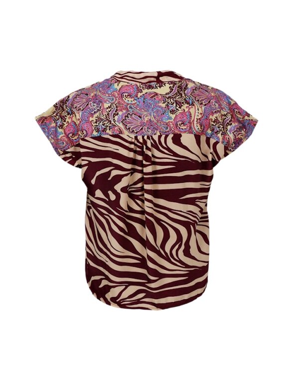 Black Colour - BCLuna Andrea S/S Top Royal