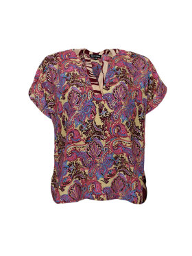 Black Colour - BCLuna Andrea S/S Top Royal