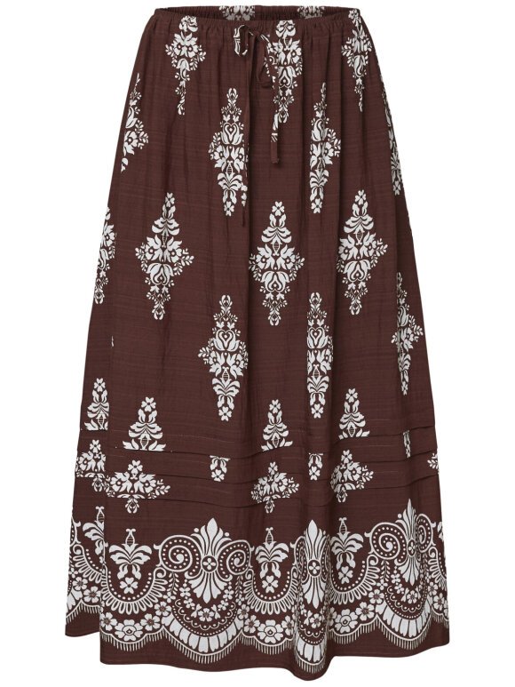 Love & Divine - Love1369 Skirt Brown Paisley