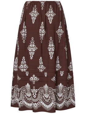 Love & Divine - Love1369 Skirt Brown Paisley