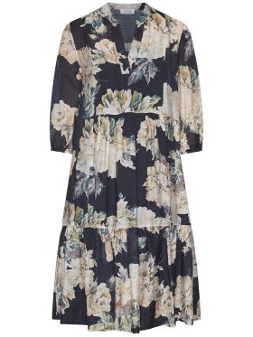 Love & Divine - Love958-9 Dress Black Flower