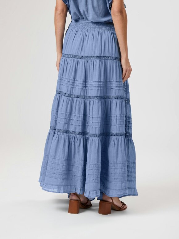 Neo Noir - Felicia S Voile skirt Smoke