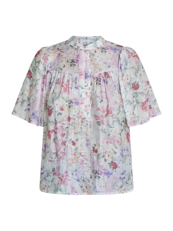 Love & Divine - Love1129-7 Blouse Pastel Flowe