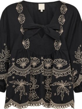 Gossia - SofjaGO Blouse Black sand