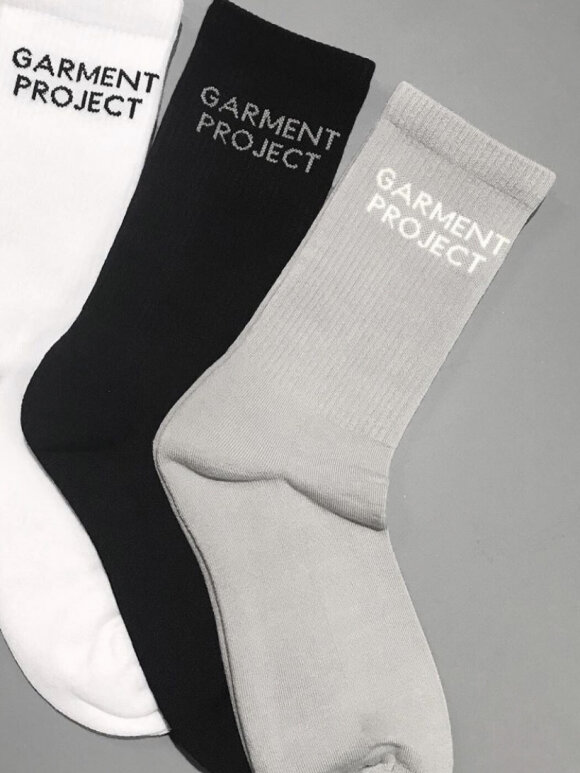 Garment Project - GP Logo Socks White