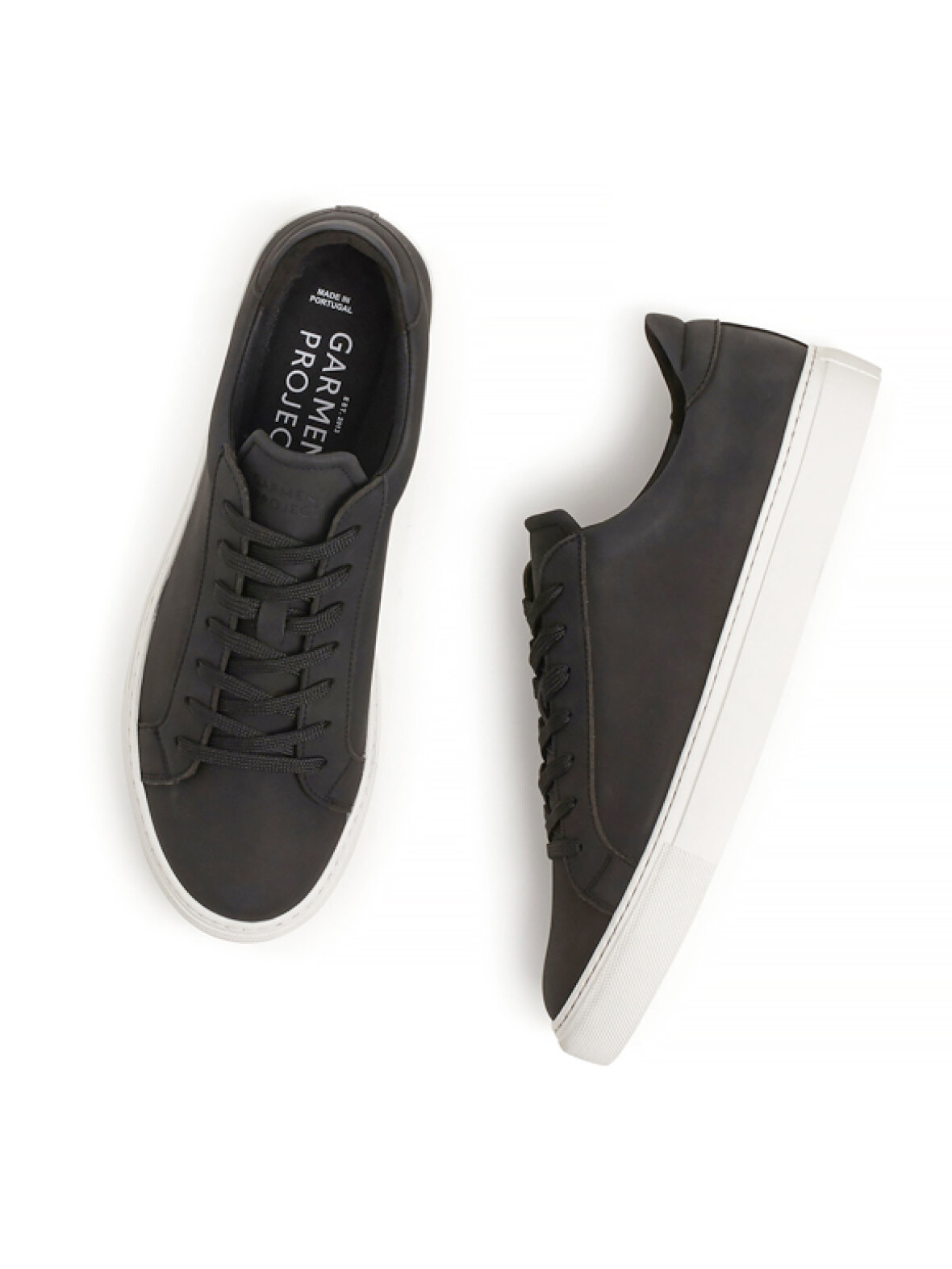 garment project black nubuck
