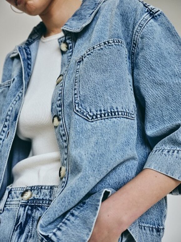 NORR - Lilah denim shirt