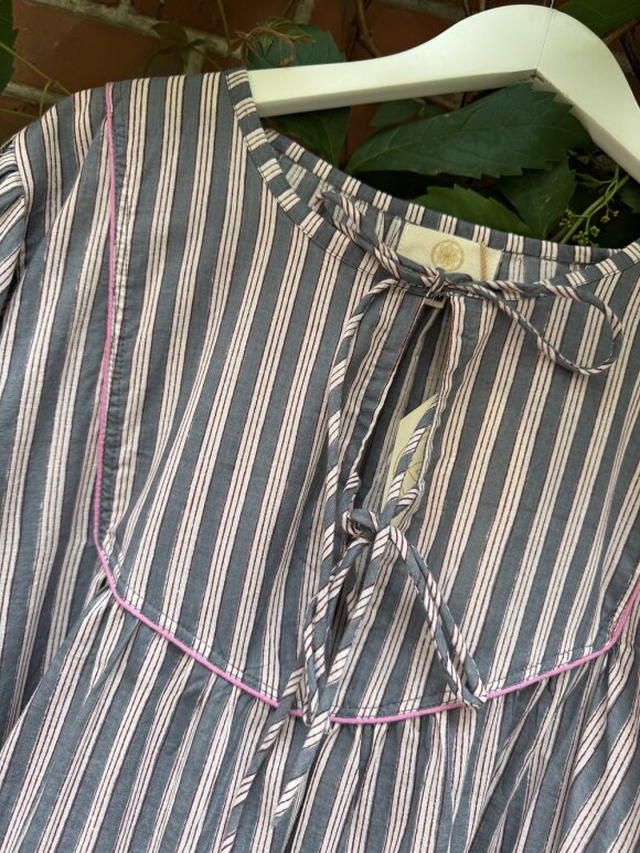 WAUW - Capri Dress Blue Stripe