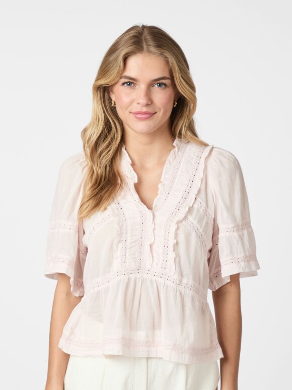 Neo Noir - Evienne S Voile Top light Pink
