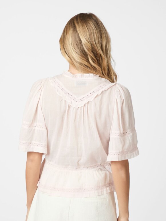Neo Noir - Evienne S Voile Top light Pink