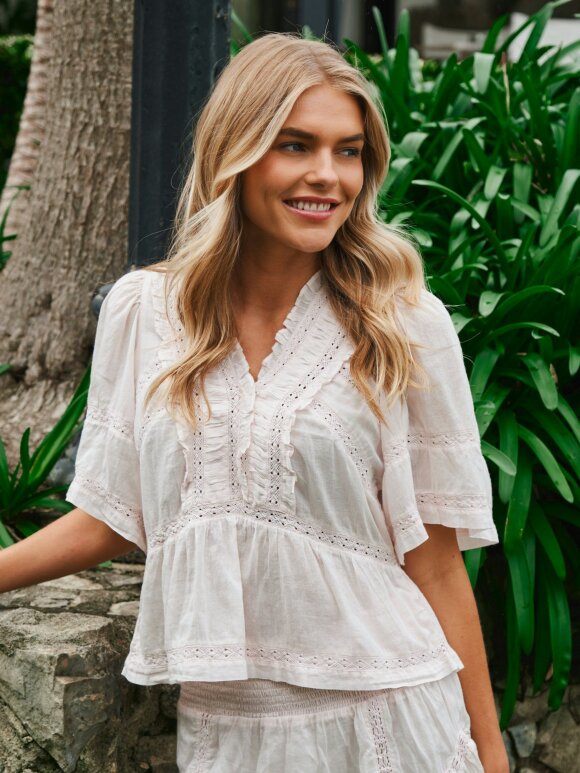Neo Noir - Evienne S Voile Top light Pink