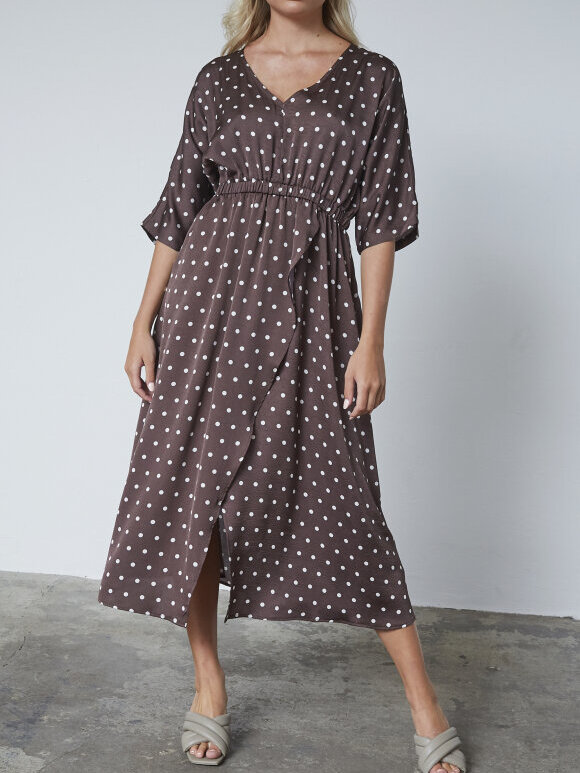 Love & Divine - Love1386 Dress Brown Dot