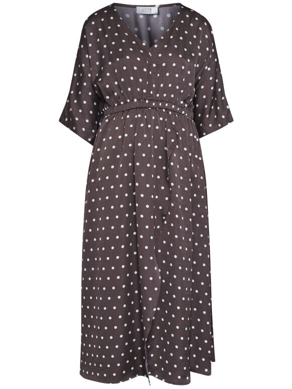Love & Divine - Love1386 Dress Brown Dot