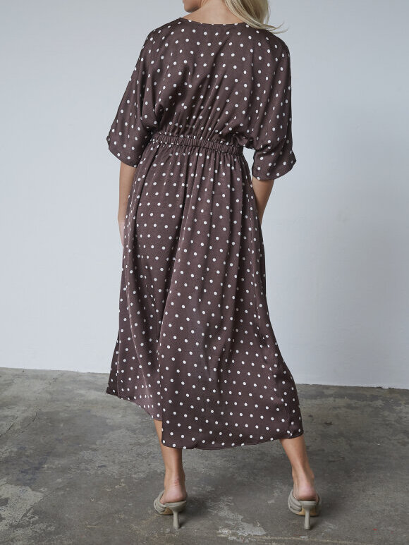 Love & Divine - Love1386 Dress Brown Dot