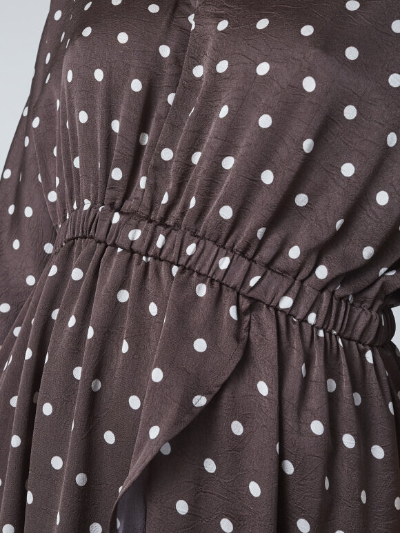 Love & Divine - Love1386 Dress Brown Dot