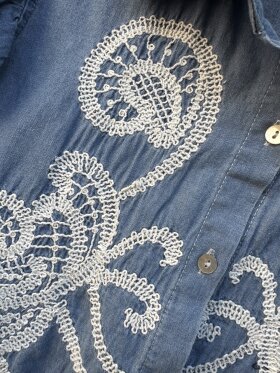 Qnuz - Denim Shirt short sleeve