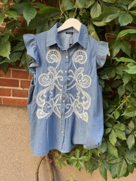 Qnuz - Denim Shirt short sleeve