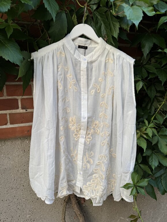 Qnuz - Qnuz Sleeveless Cotton Voile