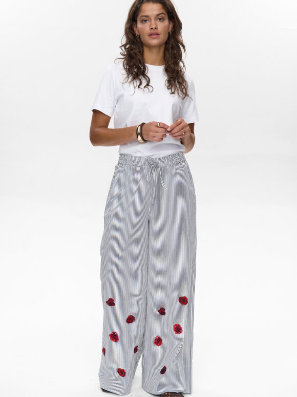 Numph - NUTillie Pants dark Sapphire
