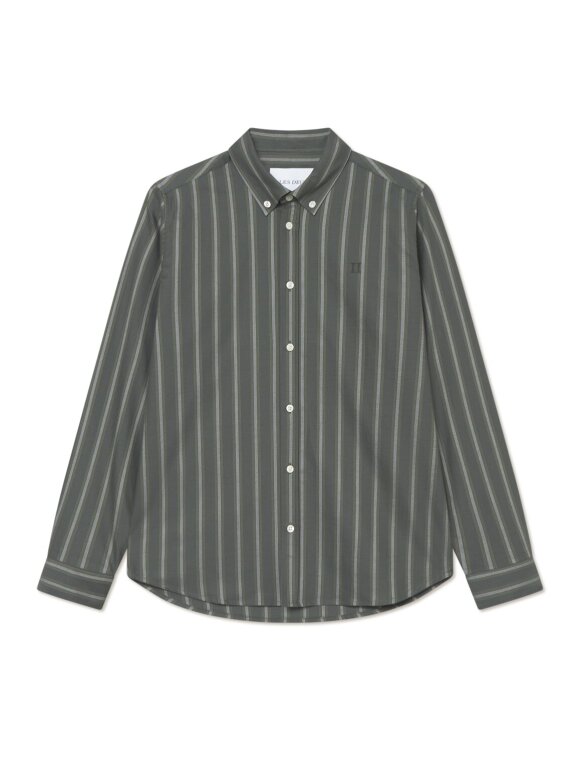 Les Deux - Konrad Striped Oxford Shirt