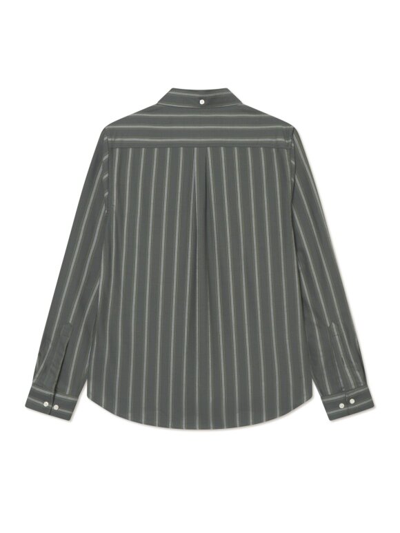 Les Deux - Konrad Striped Oxford Shirt