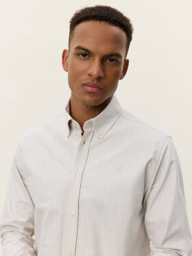Les Deux - Konrad Striped Oxford Shirt