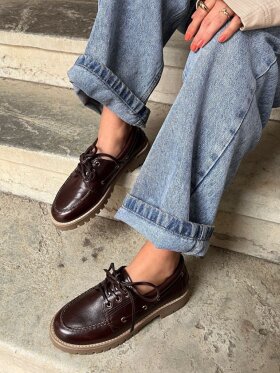 Copenhagen Shoes - The Walk Leather Brown