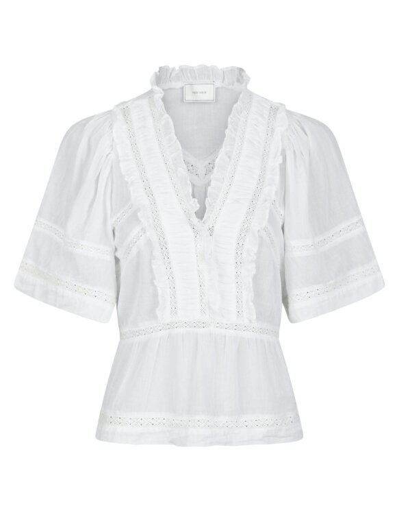 Neo Noir - Evienne s Voile Top White