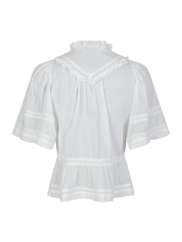 Neo Noir - Evienne s Voile Top White