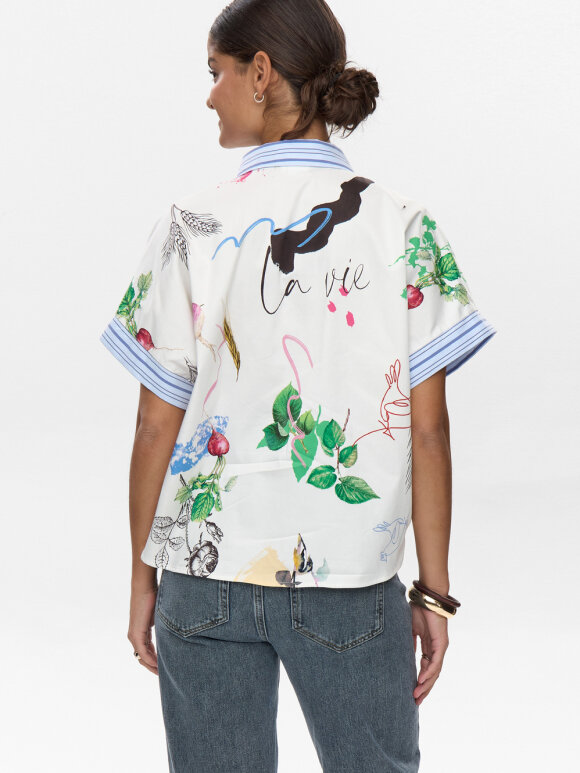 Numph - NUJaden Print Shirt Provence