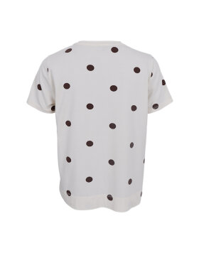 Black Colour - BCZelda S/S T-shirt Coffee dot